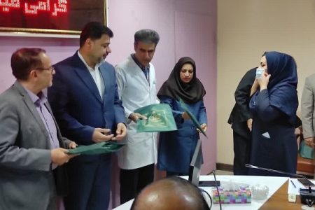 تجلیل از پرستاران بیمارستان شهید رحیمی خرم آباد