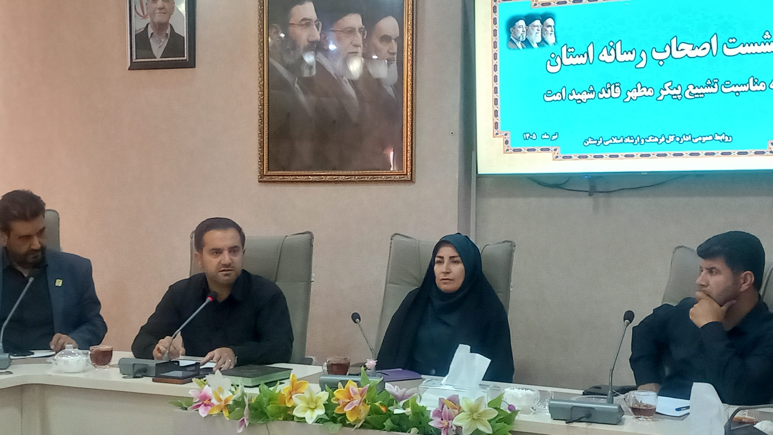 مسئول بسیج رسانه سپاه لرستان: رسانه‌ها پرچمدار روایت حماسه تشییع رهبر شهید باشند