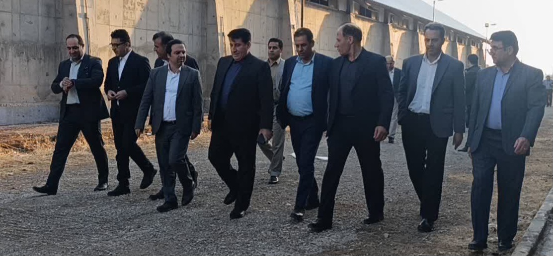 بازدید مدیرکل فنی شرکت بازرگانی دولتی از مراکز ذخیره غله کوهدشت