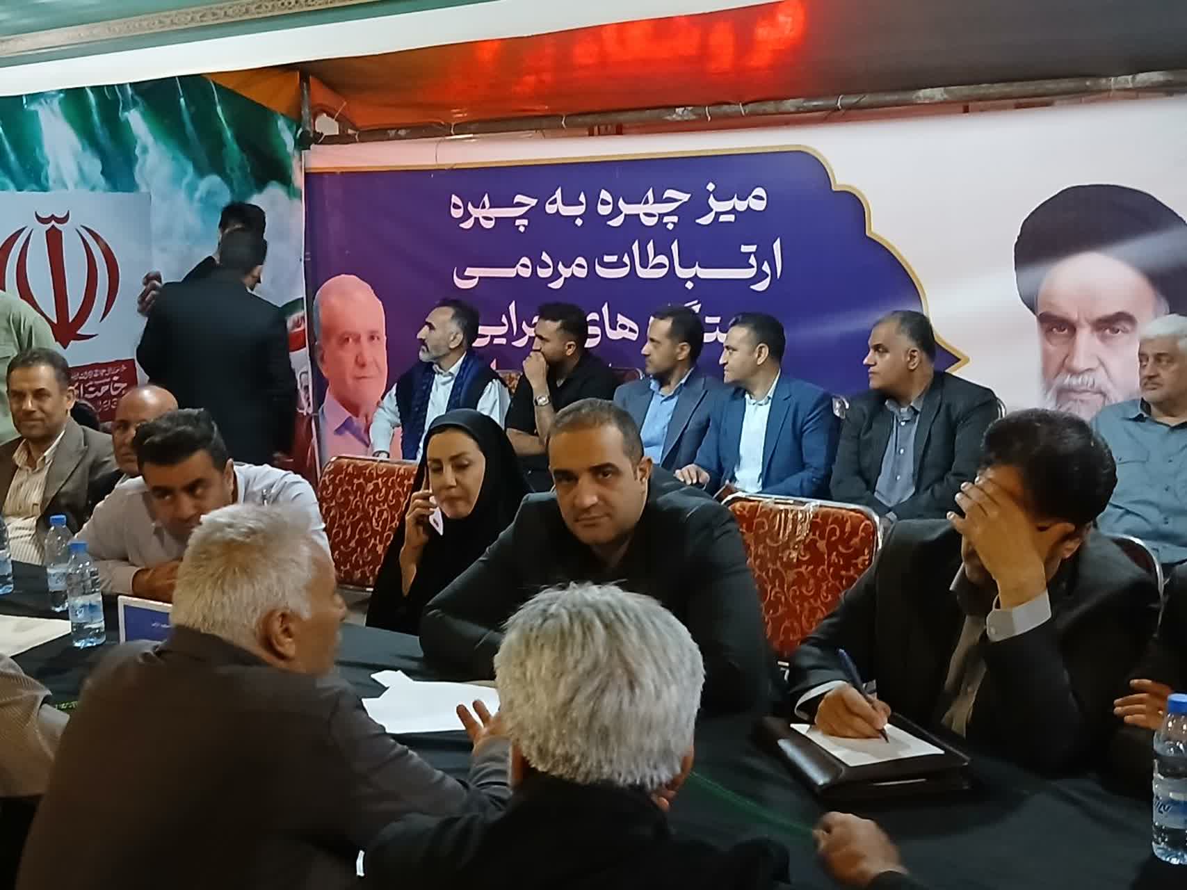 پاسخگویی مستقیم مهندس دارابی به مطالبات مردم در سامد لرستان