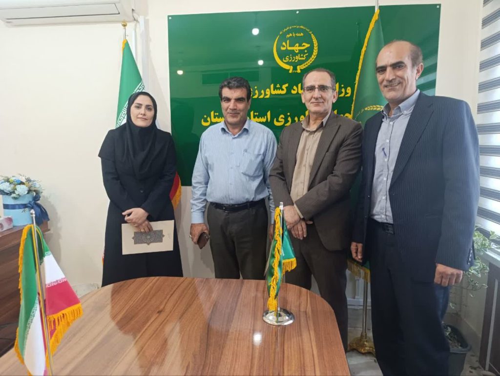 انتصاب«ندا محمدی» به‌عنوان مدیر جدید زراعت سازمان جهاد کشاورزی لرستان